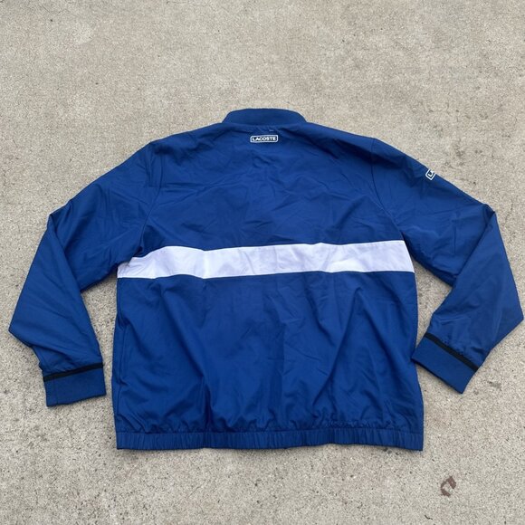 Lacoste SPORT x Novak Djokovic MenTechnical Full-Zip Tennis Jacket 3XL Blue NWT - Picture 6 of 9